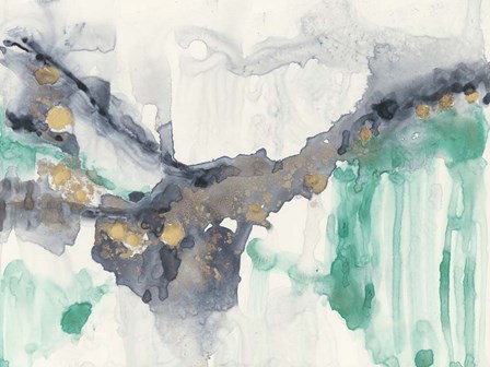 Viridian Canyon I by Jennifer Goldberger art print