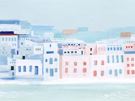 Fishing Town I by Grace Popp art print