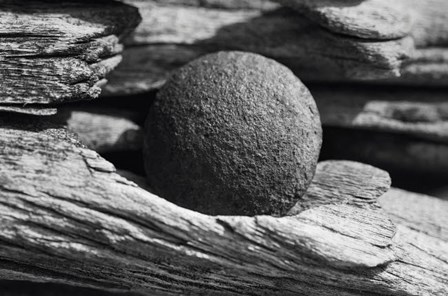 Wood And Metal Ball Abstract by Zandria Muench Beraldo / Danita Delimont art print