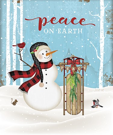 Peace on Earth by Jennifer Pugh art print