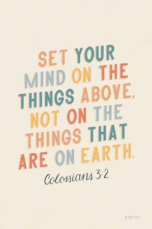 Bible Saying II by Becky Thorns art print