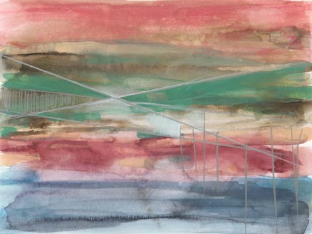 Vanishing Line II by Jennifer Goldberger art print