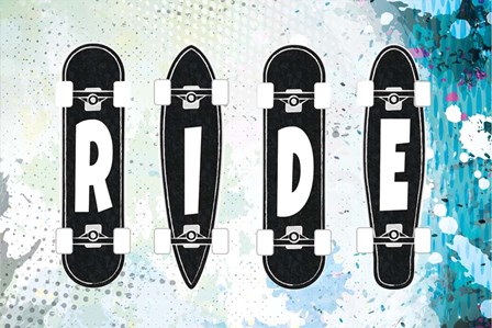 Ride by ND Art &amp; Design art print