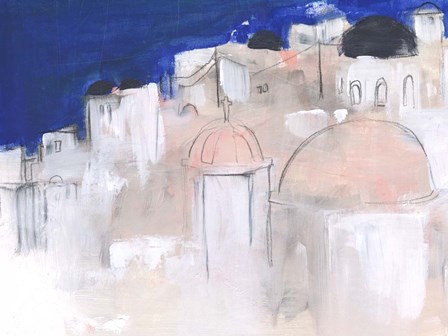 Mediterranean Blue II by Jennifer Parker art print