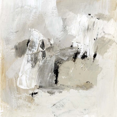Neutral Brushstrokes II by Victoria Barnes art print