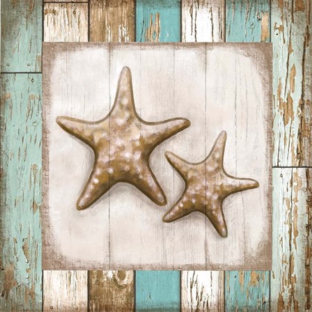 Two Starfish by Elizabeth Tyndall art print