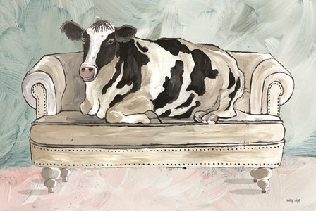 Cowches IV by Cindy Jacobs art print