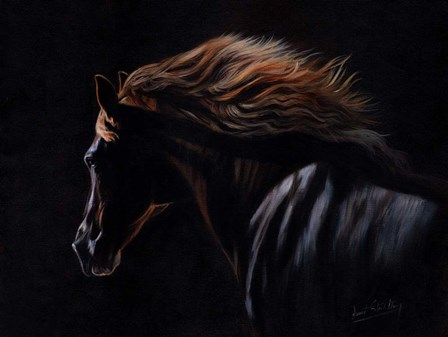 Peruvian Paso by David Stribbling art print