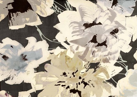 Earth Flowers II (detail) by Kelly Parr art print