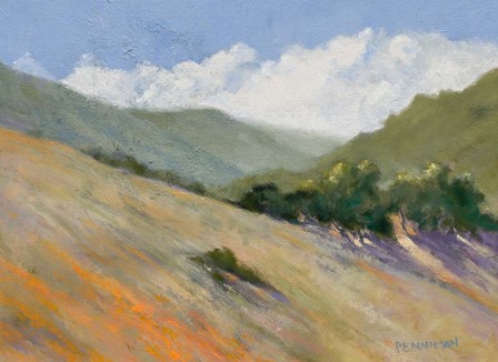 Old Toll Road, Calistoga by Ed Penniman art print