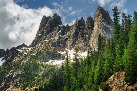 Above Washington Pass by Rick Berk art print