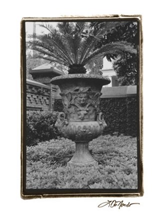 Garden Urn by Laura Denardo art print