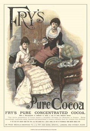 Fry&#39;s Pure Cocoa by Vision Studio art print