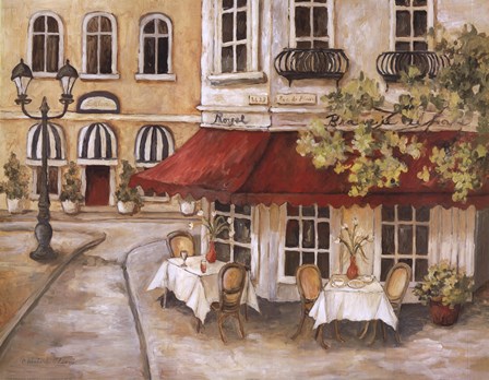 Daytime Cafe II by Charlene Winter Olson art print
