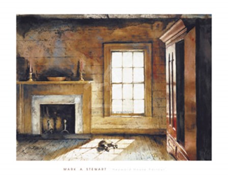 Heyward House Parlour by Mark Stewart art print