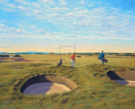 St Andrews 10Th - &#39;Bobby Jones&#39; by Robyn Munro art print