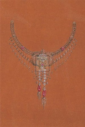 Jewellery Designs IX art print