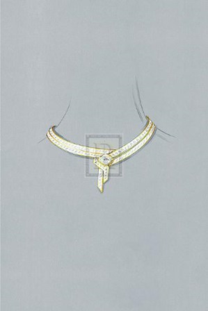 Jewellery Designs XII art print