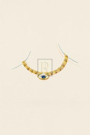 Jewellery Designs XVIII art print