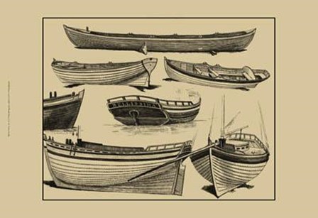 Boat Craft I by Vision Studio art print