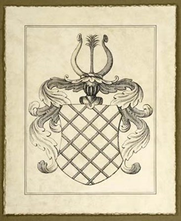 Antique Heraldry III art print