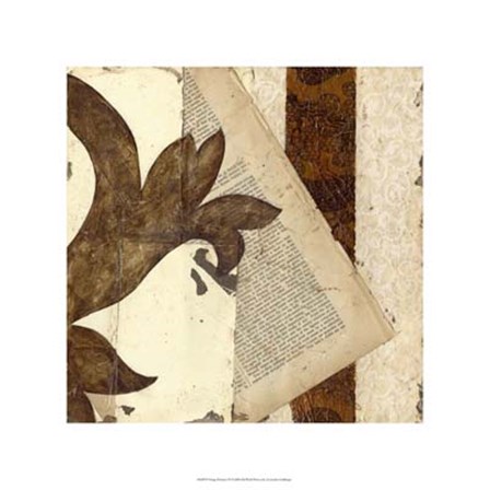 Vintage Romance IV by Jennifer Goldberger art print