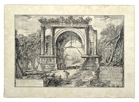 Vintage Roman Ruins II by Giovanni Battista Piranesi art print