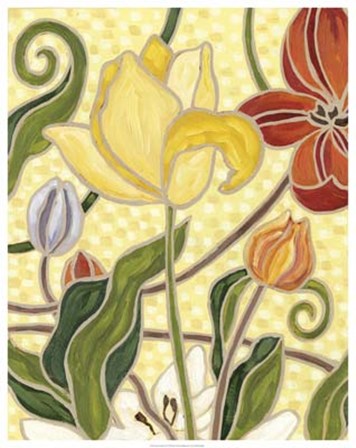 Sunny Garden II by Karen Deans art print