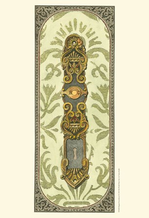 Elegant Escutcheon I by Vision Studio art print