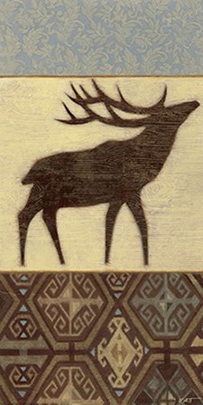 Lodge Elk by Norman Wyatt Jr. art print