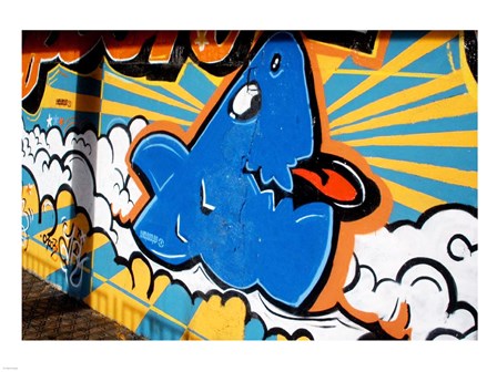 Vitoria - Graffiti &amp; Murals art print
