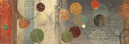 Mosaic Circles II by Aimee Wilson art print