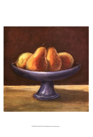 Rustic Fruit Bowl IV by Ethan Harper art print