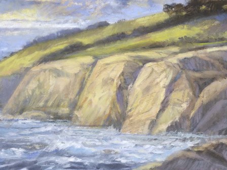 Rocky Coast II by H Thomas art print