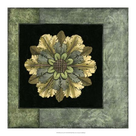 Rosette Inset II by Jennifer Goldberger art print