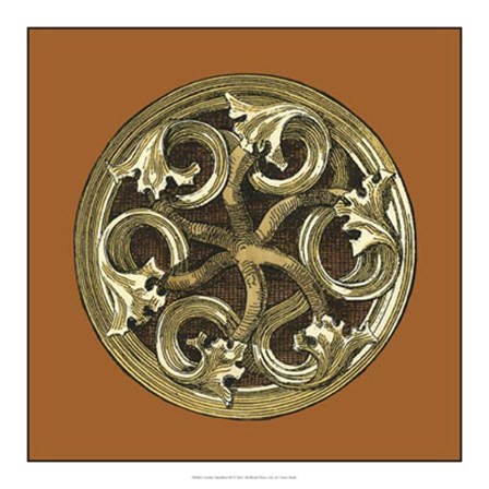 Graphic Medallion III by Vision Studio art print