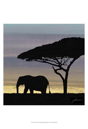 Savanna I by James Burghardt art print