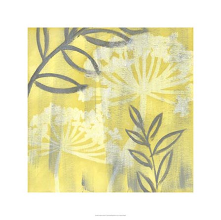 Saffron Floral II by Megan Meagher art print