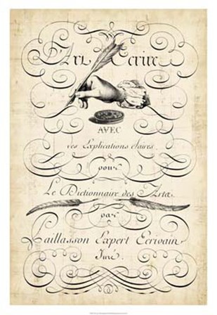 The Art of Penmanship by Vision Studio art print