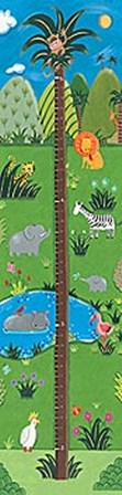 Jungle Growth Chart by Sophie Harding art print