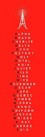 Phonetic Alphabet I by The Vintage Collection art print