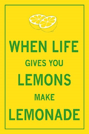 When Life Gives You Lemons by The Vintage Collection art print