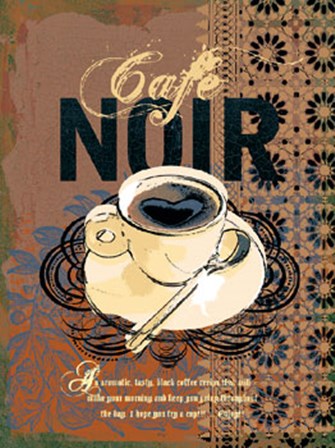 Cafe Noir by Ken Hurd art print