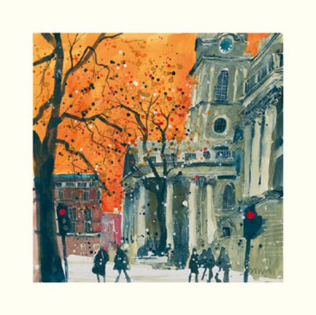 Everyone Welcome, St Martin in the Fields, London by Susan Brown art print