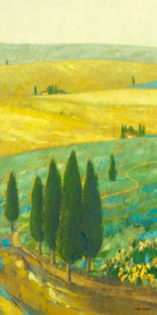 Tuscan Landscape I by Hazel Barker art print