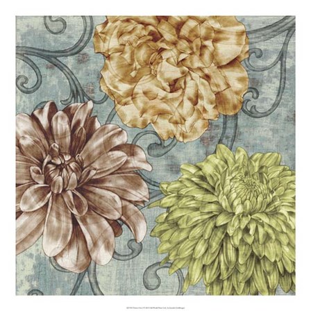 Flower Fetti I by Jennifer Goldberger art print