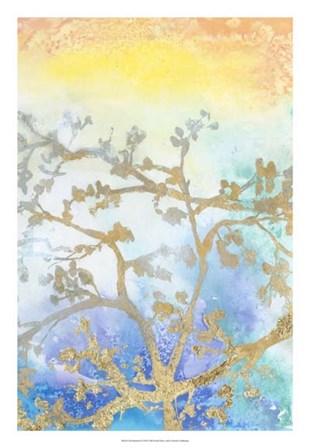 Gilt Branches II by Jennifer Goldberger art print