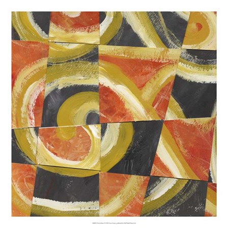 Fire &amp; Slate I by Lisa Choate art print