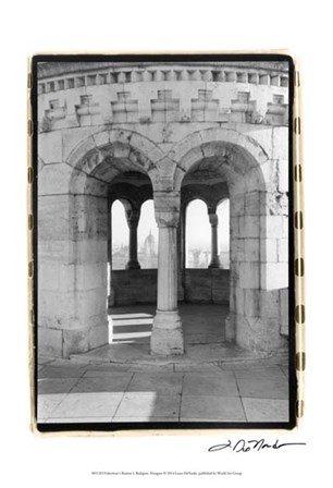 Fisherman&#39;s Bastion I Budapest by Laura Denardo art print