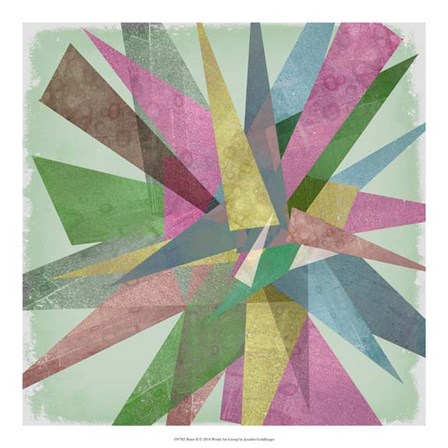 Burst II by Jennifer Goldberger art print